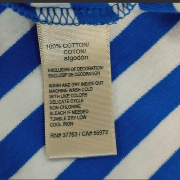 Rafaella Women's Pullover Cotton Top Size M  NWT - Picture 8 of 8